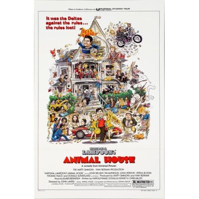 886. One Sheet (27" x 41"); Style B; Very Fine+ Tri-Folded ### NATIONAL LAMPOON'S ANIMAL HOUSE (1978)