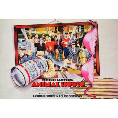 887. British Quad (Trimmed) (40" x 27"); Fine+ Folded ### NATIONAL LAMPOON'S ANIMAL HOUSE (1979)