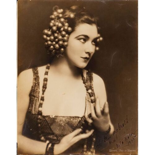 905. Vintage Original Oversized B&W Double-Weight Matte Photograph (10" x 13") (Beckett COA); From the Donna Hill Collection; Fine+ ### NITA NALDI (c.1920s)