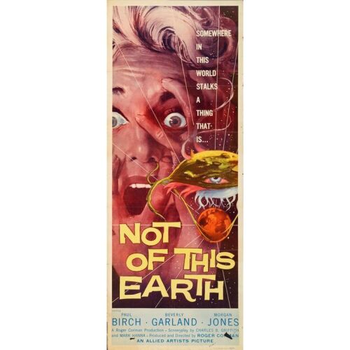 907. Insert (14" x 36"); Very Good+ Folded ### NOT OF THIS EARTH (1957)