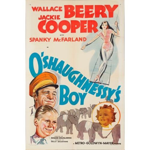 909. One Sheet (27" x 41"); From The Royal Theatre Collection; Style D; Very Fine Folded ### O'SHAUGHNESSY'S BOY (1935)