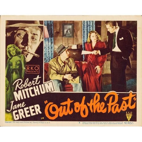 919. Lobby Card (11" x 14"); Lobby Card #4; Fine ### OUT OF THE PAST (1947)