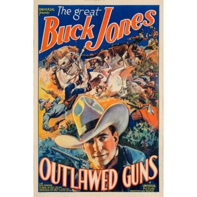 925. One Sheet (27" x 41"); Very Fine- on Linen ### OUTLAWED GUNS (1935)