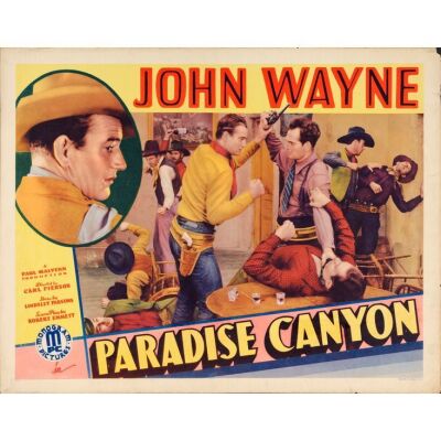 926. Half Sheet (22" x 28"); Very Fine- Rolled ### PARADISE CANYON (1935)