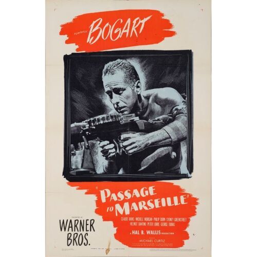 930. One Sheet (27" x 41"); From The Royal Theatre Collection; Very Fine- Folded ### PASSAGE TO MARSEILLE (1944)