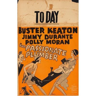 931. Window Card (14" x 22"); Very Good+ ### THE PASSIONATE PLUMBER (1932)