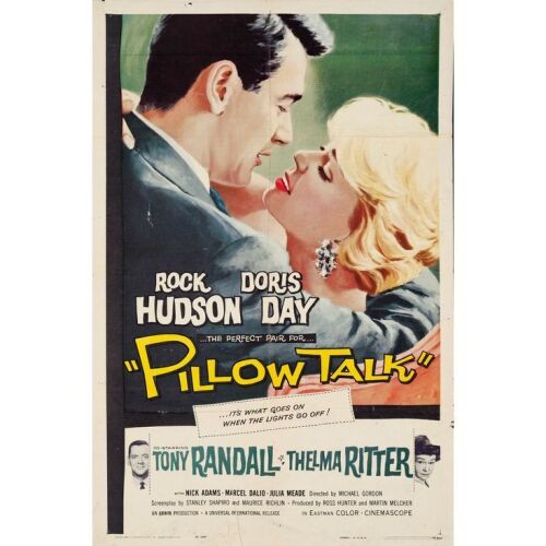 940. One Sheet (27" x 41"); Fine- Folded ### PILLOW TALK (1959)