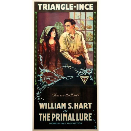 950. Three Sheet (41" x 79"); Stone Lithograph; Very Fine- on Linen ### THE PRIMAL LURE (1916)