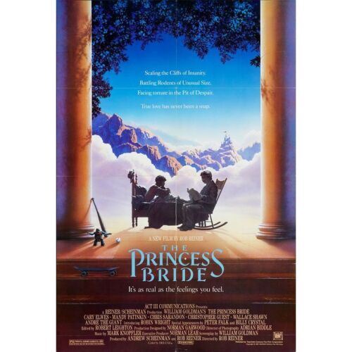 953. Full-Bleed One Sheet (27" x 40"); Very Fine Folded ### THE PRINCESS BRIDE (1987)