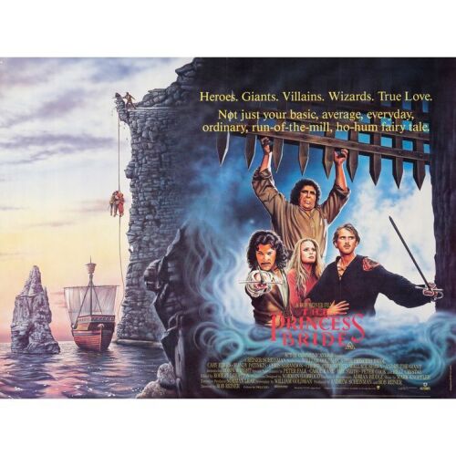 954. Full-Bleed British Quad (40" x 30"); Fine+ on Foam Board ### THE PRINCESS BRIDE (1988)