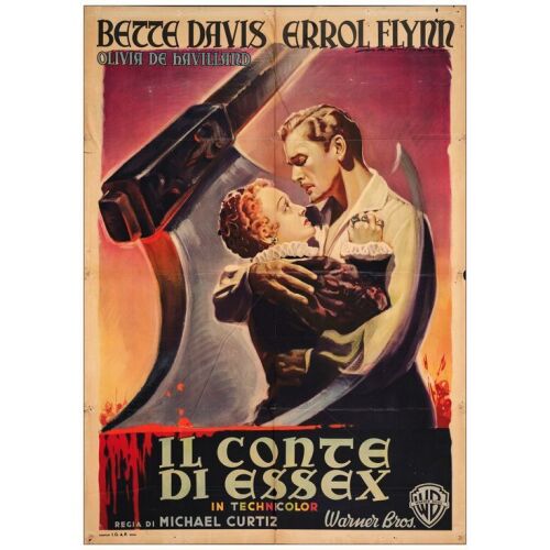 956. Italian Two Fogli (39" x 55"); Fine+ Folded ### THE PRIVATE LIVES OF ELIZABETH AND ESSEX (1939)