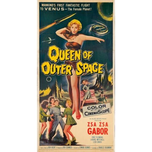 965. Three Sheet (41" x 78.50"); Fine on Linen ### QUEEN OF OUTER SPACE (1958)