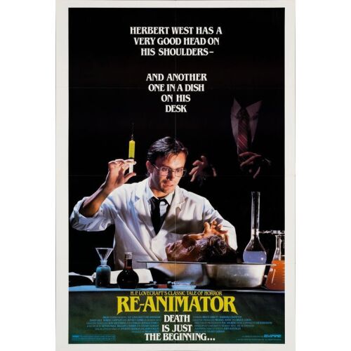 970. One Sheet (28" x 41"); Advance; Very Fine+ Folded ### RE-ANIMATOR (1985)