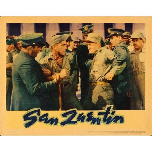 1010. Lobby Card (11" x 14"); Very Fine- ### SAN QUENTIN (1937)