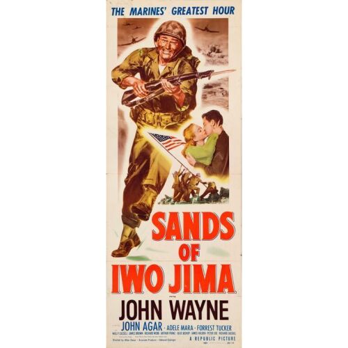 1011. Insert (14" x 36"); Fine+ Folded ### SANDS OF IWO JIMA (1949)