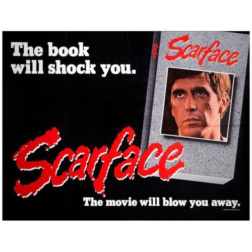 1015. Subway Poster (45" x 59"); Very Fine+ Folded ### SCARFACE (1983)
