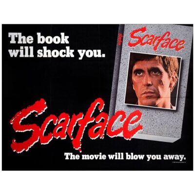 1015. Subway Poster (45" x 59"); Very Fine+ Folded ### SCARFACE (1983)