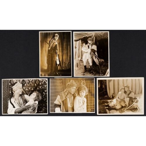 1028. Vintage Original Silver Gelatin Single-Weight and Double-Weight Glossy and Matte Photographs (Various Sizes); From the Donna Hill Collection; Fine+ ### THE SHEIK / SON OF THE SHEIK (1921, 1926)
