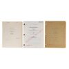 1030. Contract File Script, Trailer Dialogue Continuity Script (8.5" x 11"); Written by Scott Darling, Edward T. Lowe and Edmund L. Hartmann; Fine+ ### SHERLOCK HOLMES AND THE SECRET WEAPON (1942)