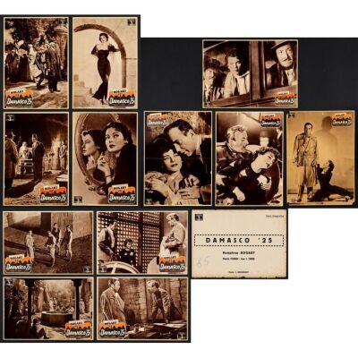 1041. Italian Photobusta Set (12) (19" x 26" (4), 13" x 19" (8); Fine+ Folded ### SIROCCO (1952)
