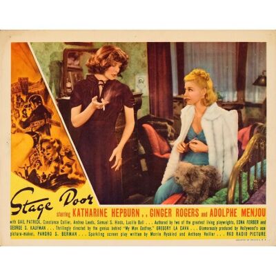 1065. Lobby Card (11" x 14"); Very Fine- ### STAGE DOOR (1937)