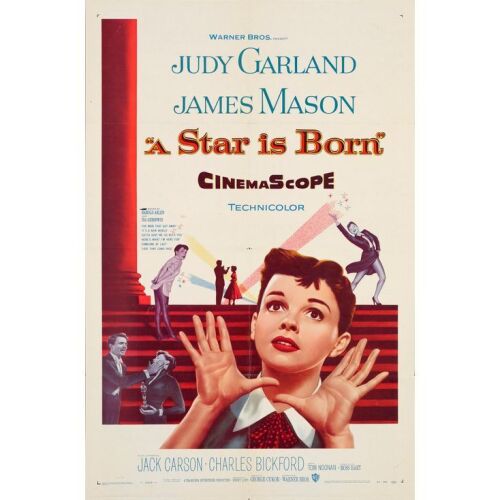 1069. One Sheet (27" x 41"); Very Fine+ Folded ### A STAR IS BORN (1954)