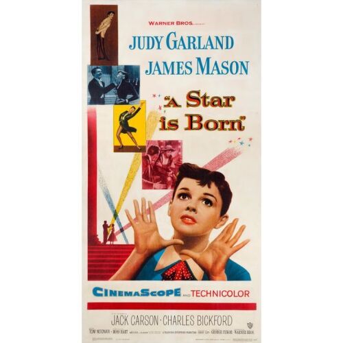 1070. Three Sheet (41.5" x 78.75"); Very Fine- on Linen ### A STAR IS BORN (1954)