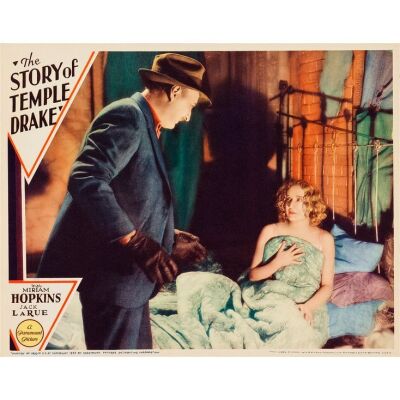 1110. Lobby Card (11" x 14"); Very Fine+ ### THE STORY OF TEMPLE DRAKE (1933)