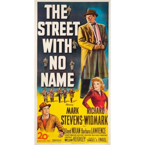 1112. Three Sheet (41" x 79"); Stone Lithograph; Very Fine on Linen ### THE STREET WITH NO NAME (1948)