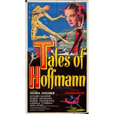 1124. Three Sheet (41" x 79"); Style No. 3; Fine+ Folded ### TALES OF HOFFMAN (1951)