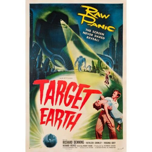 1126. One Sheet (27" x 41"); Fine- on Linen ### TARGET EARTH (1954)