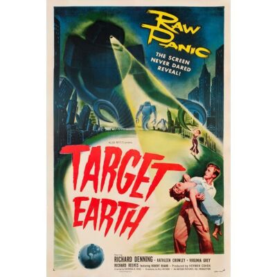 1126. One Sheet (27" x 41"); Fine- on Linen ### TARGET EARTH (1954)