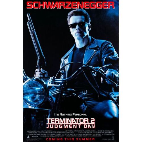 1165. One Sheet (27" x 40"); Double-Sided; Very Fine- Rolled ### TERMINATOR 2: JUDGMENT DAY (1991)