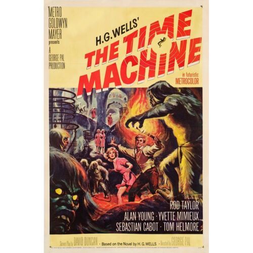 1183. One Sheet (27" x 41"); Fine+ on Linen ### THE TIME MACHINE (1960)