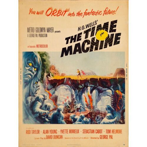 1184. 30 x 40; Fine- Rolled ### THE TIME MACHINE (1960)