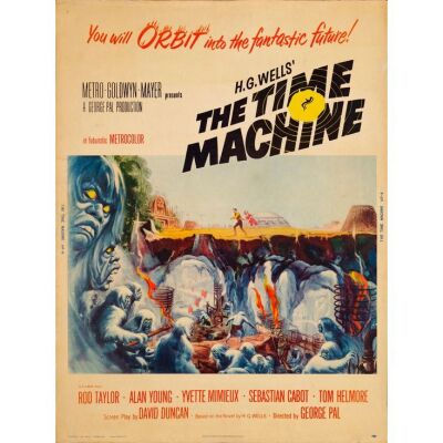 1184. 30 x 40; Fine- Rolled ### THE TIME MACHINE (1960)