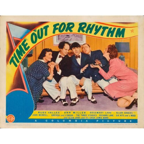 1185. Lobby Card (11" x 14"); Very Fine- ### TIME OUT FOR RHYTHM (1941)