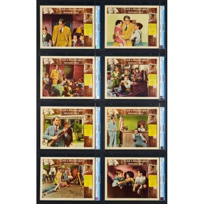 1191. Lobby Card Set (8) (11" x 14"); CGC-Graded 9.2 - 9.8; Near Mint ### TO KILL A MOCKINGBIRD (1962)