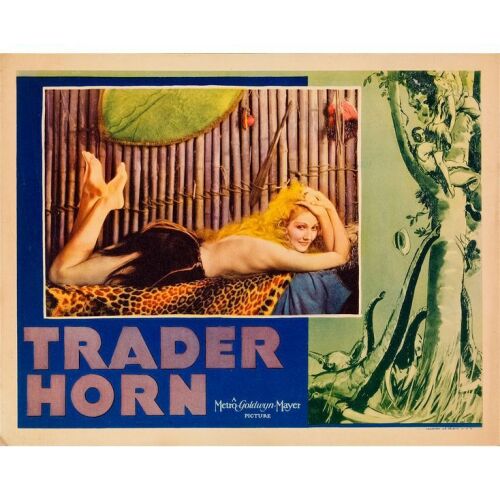 1197. Lobby Card (11" x 14"); Very Fine+ ### TRADER HORN (1931)