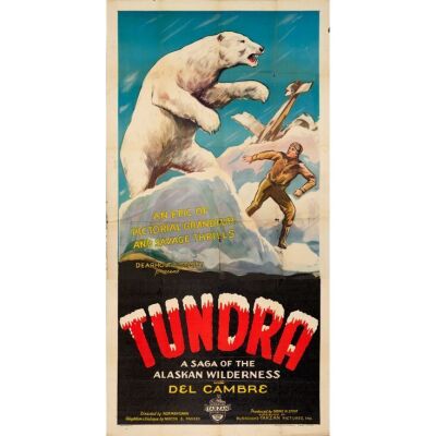 1200. Three Sheet (41" x 79"); From the Bradleigh Vinson Collection; Fine+ Folded ### TUNDRA (1936)