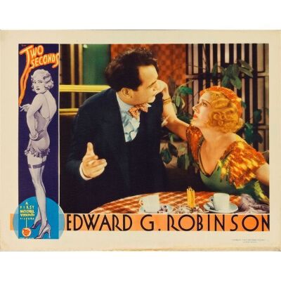 1202. Lobby Card (11" x 14"); Very Fine ### TWO SECONDS (1932)