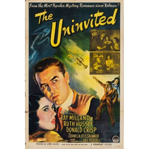 1206. One Sheet (27" x 41"); Style A; Fine+ Folded ### THE UNINVITED (1944)