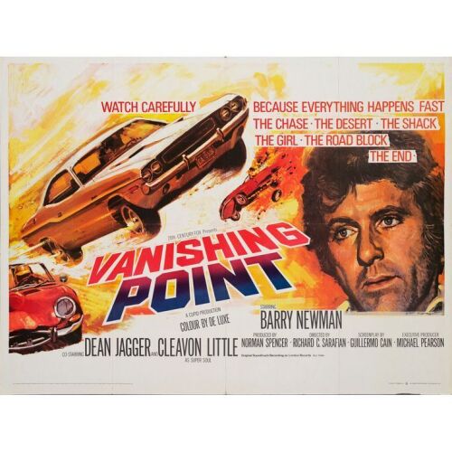 1211. British Quad (40" x 30"); Very Fine- Folded ### VANISHING POINT (1971)