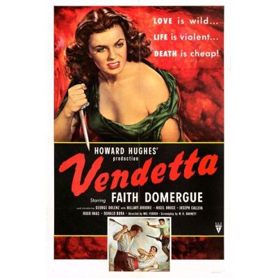 1212. One Sheet (27" x 41"); Very Fine Folded ### VENDETTA (1950)