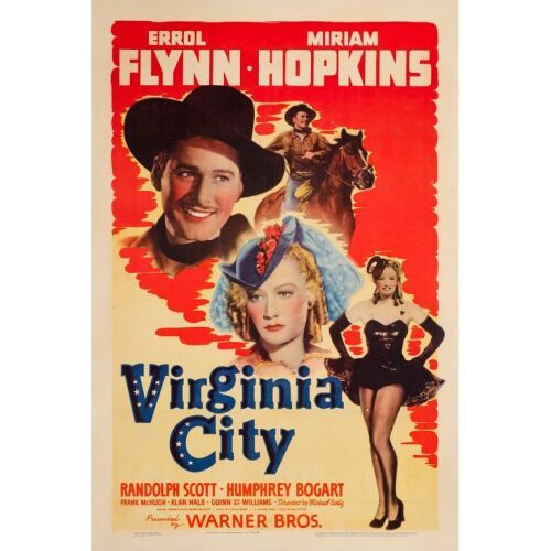 1214. One Sheet (27" x 41"); Fine+ on Linen ### VIRGINIA CITY (1940)