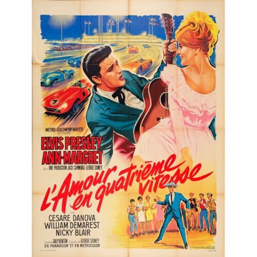 1216. French Grande (47" x 63"); Very Fine Folded ### VIVA LAS VEGAS (1964)