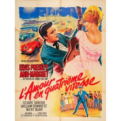 1216. French Grande (47" x 63"); Very Fine Folded ### VIVA LAS VEGAS (1964)