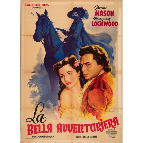 1234. Italian Two Fogli (39" x 55"); Fine+ Folded ### THE WICKED LADY (1945)