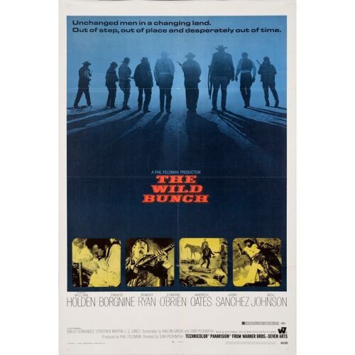 1238. One Sheet (27" x 41"); Very Fine- on Paper ### THE WILD BUNCH (1969)