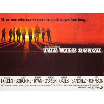 1239. British Quad (40" x 30"); Very Fine- Folded ### THE WILD BUNCH (1969)